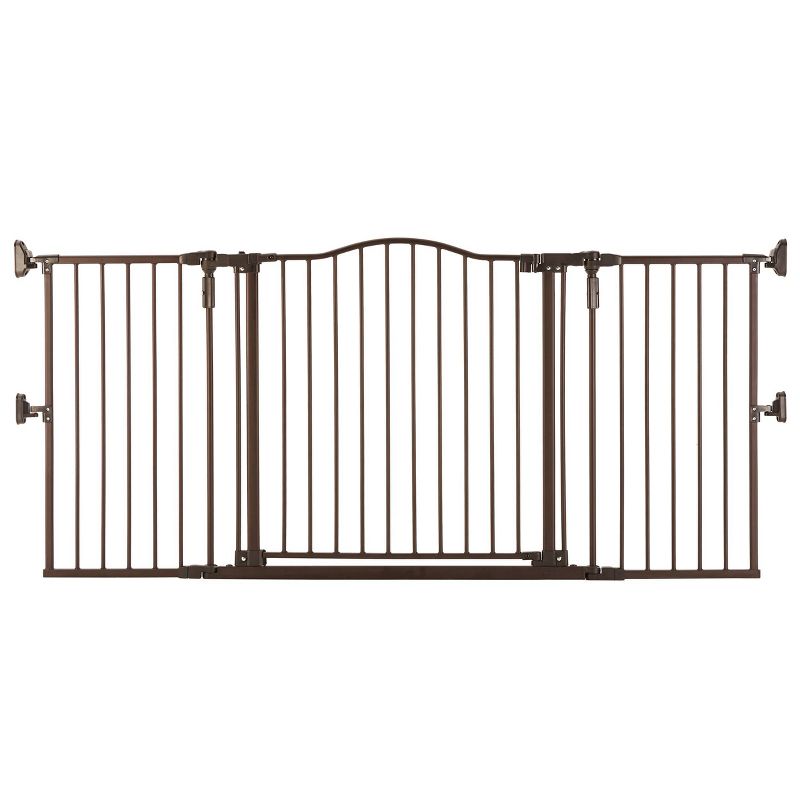 Toddleroo by North States Gathered Home Baby Gate - Matte Bronze -  38.3&#34;-72&#34; Wide, 1 of 6