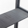 Sevobal Pet Carriers, Cat Cages Enclosure with Platforms and Lock, Cats Crate Large Exercise Place Ideal for 1-3 Cats, Gray, 62.5"*32.35"*70" - 3 of 4