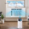 Window Air Conditioner 6000Btu - Cools Areas Up to 250 Sq. Ft., Featuring Dehumidifier, Fan, ECO Mode, Auto-Restart & 3 Speeds - 4 of 4