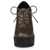Allegra K Women's Platform High Chunky Heel Ankle Booties - 2 of 4