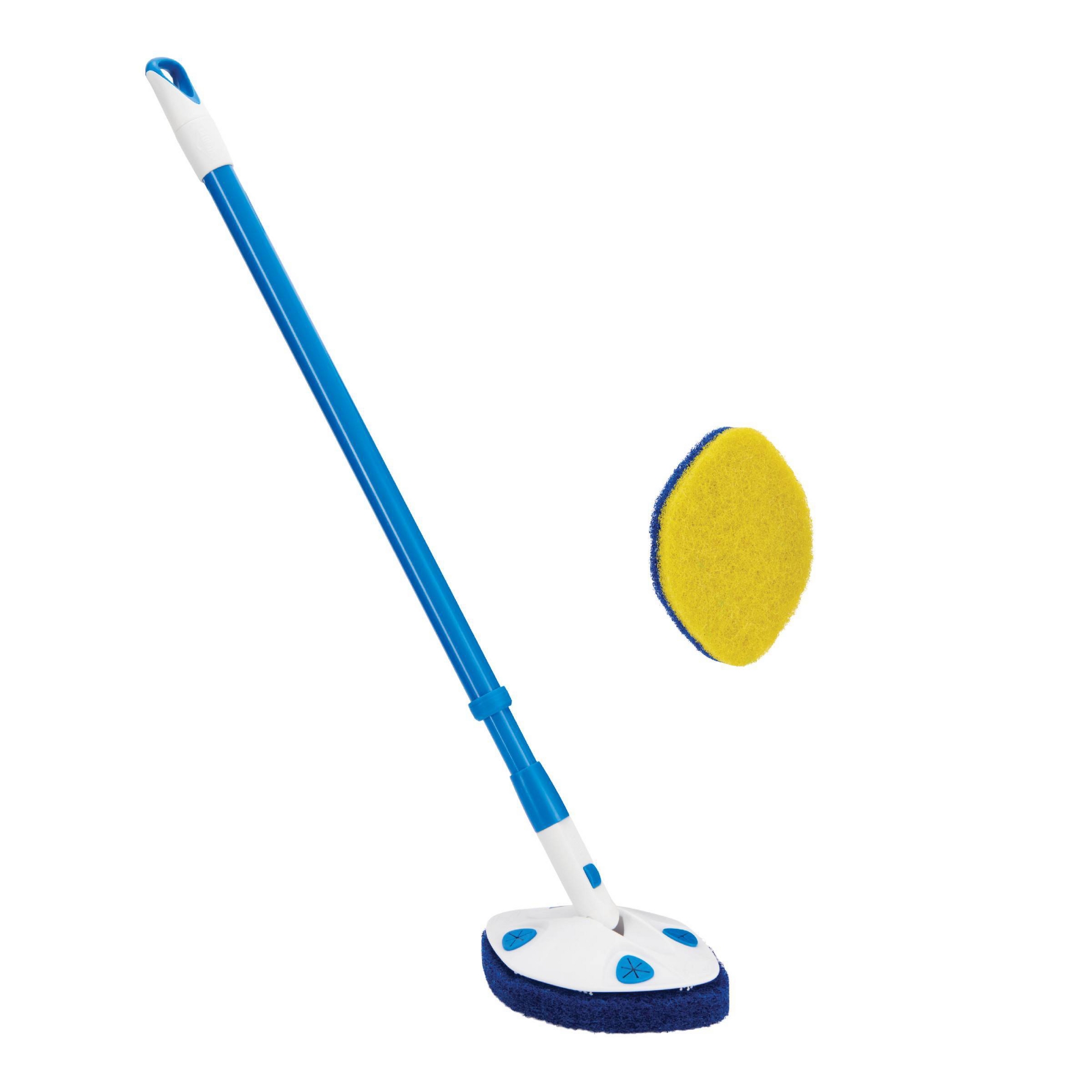 Clorox 42 inch Max Reach Tub & Tile Bathroom Scrubber plus Heavy-Duty Refill