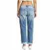 Women's Ghosted Mid Rise Girlfriend Jeans - eunina 11 - 2 of 3