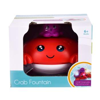 Sunny Days Light up Floating Fountain - Crab