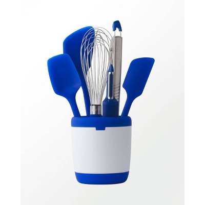 Rachael Ray 6-pc. Kitchen Utensil Set, Color: Marine Blue