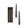Unscented Tree Shaped Taper Candles, Boxed Set Of 2 - 2 of 3