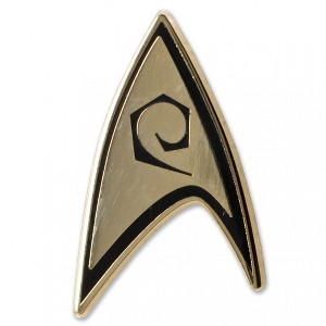 Adult Star Trek Engineering Insignia Enamel Pin - 1 of 3