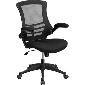 Mid Back Task Mesh Chair Black - Riverstone Furniture Collection