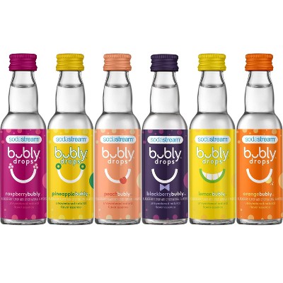 SodaStream Bubly Smiles Drops Variety Pack 8.16fl oz/6pk