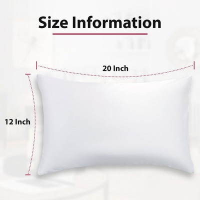 Pack Of 4 Inner Sewing Throw Pillows For Sofa Couch Living Room - 12x20 ...