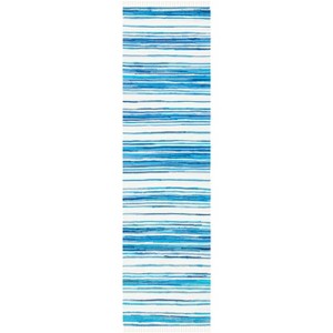 Rag Rug RAR126 Hand Woven Indoor Rugs - Safavieh - 1 of 4