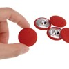 Unique Bargains Round Metal Sewing Cloth Covered Button 10 Pcs - 4 of 4