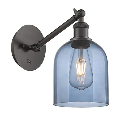 Bella - 1 Light Arm Adjusts Up and Down Wall Sconce In Industrial Style-9.5 Inches Tall and 5.5 Inches Wide