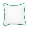 C&F Home 10" x 10" St. Patrick's Day Shamrock Bouquet Embroidered Small/Petite Cotton Accent Throw Pillow - 2 of 4