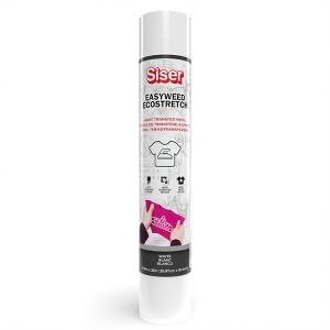 SISER Easyweed Ecostretch HTV Heat Transfer Vinyl, 36", White - 1 of 4