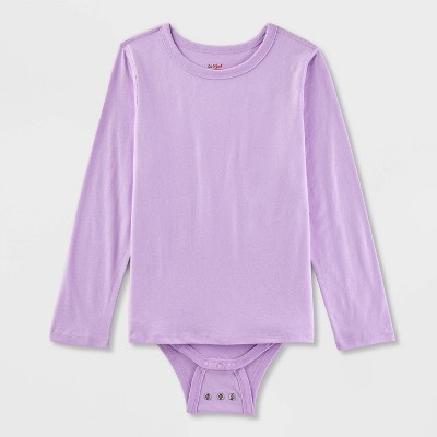 Kids' Adaptive Long Sleeve Bodysuit with Abdominal Access - Cat & Jack™