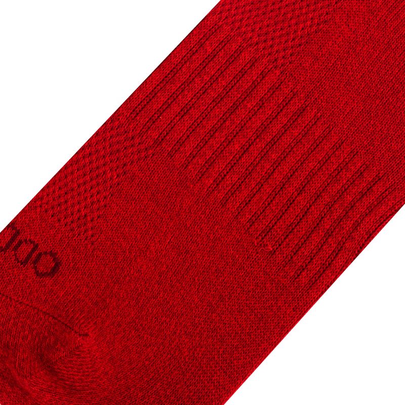 Odd Sox, Red Heather, Funny Novelty Socks, Medium, 4 of 6