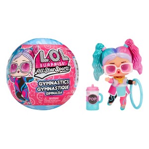 L.O.L. Surprise! All Star Sports Gymnastics - with Collectible Doll, 8 Surprises, Gymnastics Theme, Balance Beam Ball, Sports Doll - 1 of 4