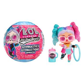 L.O.L. Surprise! All Star Sports Gymnastics - with Collectible Doll, 8 Surprises, Gymnastics Theme, Balance Beam Ball, Sports Doll