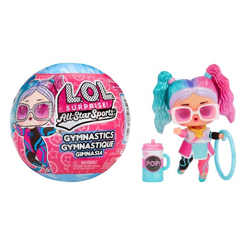 L.O.L. Surprise! All Star Sports Gymnastics - with Collectible Doll, 8  Surprises, Gymnastics Theme, Balance Beam Ball, Sports Doll