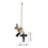 Unique Bargains Butterfly Cross Water Cup Pendant 1 Pc - 2 of 4
