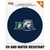 Drew University Primary Logo Automotive Car Window Locker Circle Bumper Sticker - 2 of 4