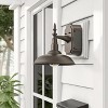 Dewdrop Modern Oil Rubbed Bronze 1-Light Dusk To Dawn Sensor Outdoor Wall Light - 2 of 4