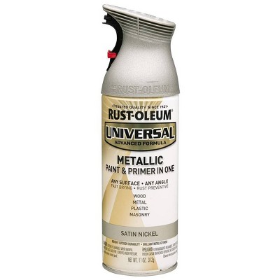Rust-Oleum 11oz Universal Metallic Spray Paint Nickel