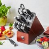 Henckels Statement 13pc Self Sharpening Knife Block Set: Stainless Steel Kitchen Knives, Dishwasher-Safe, Forged - 2 of 4