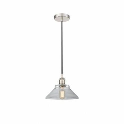 Orwell - 1 Light Cord Hung Mini Pendant In Industrial Style-7.75 Inches Tall and 8.38 Inches Wide