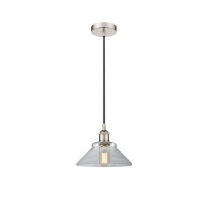 Orwell - 1 Light Cord Hung Mini Pendant In Industrial Style-7.75 Inches Tall and 8.38 Inches Wide - 1 of 1