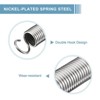 Unique Bargains Dual Hook Extended Spring for Machinery Construction Industrial - 4 of 4