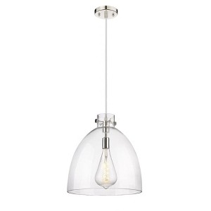 Newton Bell - 1 Light Pendant In Industrial Style-17.38 Inches Tall and 16 Inches Wide - 1 of 1