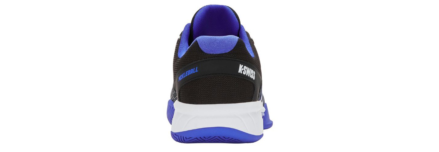 Мужские кроссовки K-Swiss Express Light 2E Pickleball Shoe (Black/White/Dazzling Blue)., цвет: Чёрный — фото 4