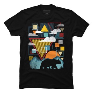 Men's Design By Humans The Wild Geometric By jun_salazar216 T-Shirt - 1 of 2