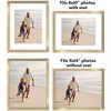 Americanflat 11x14 Picture Frame  - Set of 5 - Use as 8x10 Frame with Mat or 11x14 Frame Without Mat - Gallery Wall Frame Set for Wall Display - Gold - 4 of 4