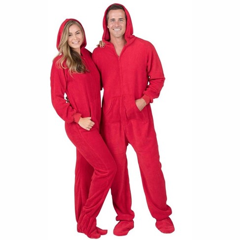 Onesie pajamas for online adults footed