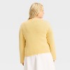 Women's Shrunken Crewneck Pullover Sweater - A New Day™ - 2 of 3