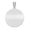 Black Bow Jewelry Sterling Silver Bobby Doerr Signature SM Enamel Baseball Pendant - 3 of 4