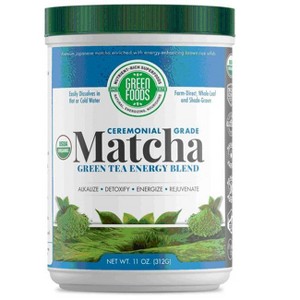 Green Foods Ceremonial Grade Matcha Green Tea Energy Blend. - 1 of 2