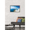 Trends International Santorini Island Framed Wall Poster Prints - 2 of 4