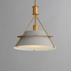 Maxim Lighting Lucas 1 - Light Pendant in  Natural Aged Brass - 2 of 4