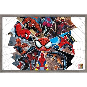 Trends International Marvel Comics Spider-Man: Beyond Amazing - Spider-Verse Framed Wall Poster Prints - 1 of 4