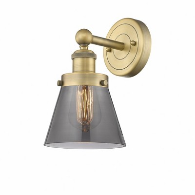 Cone - 1 Light Wall Sconce In Industrial Style-10 Inches Tall and 6.5 Inches Wide