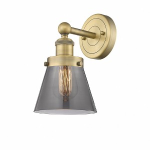 Cone - 1 Light Wall Sconce In Industrial Style-10 Inches Tall and 6.5 Inches Wide - 1 of 1
