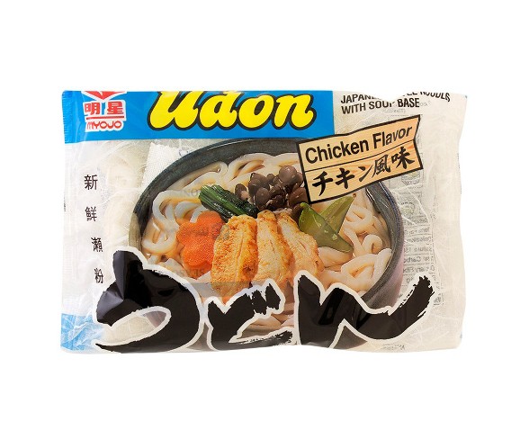 Myojo Udon Chicken Flavor Japanese Style Noodles with Soup Base - 7.22oz
