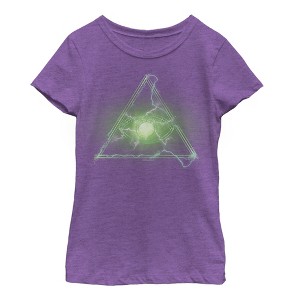 Girl's Marvel Spider-Man: Far From Home Powerful Eye T-Shirt - 1 of 3