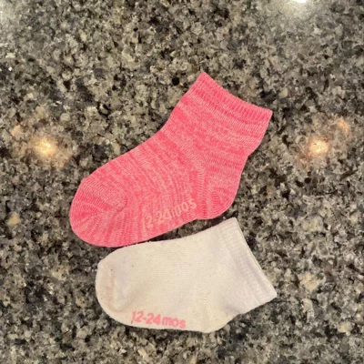 user image by Hb, Hanes Toddler Girls' 10pk Athletic Ankle Socks - Colors May Vary