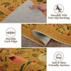 2x6 Yellow Runner Rugs Washable Animal Soft Low Pile Non Slip Large Rug Carpet For Living Room, Nursery, Hallway, Entryway, Nursery, Kids Room - 4 of 4