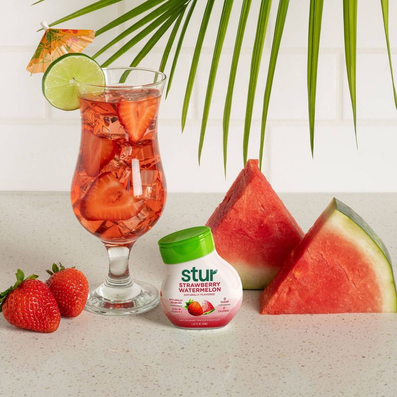 Stur Strawberry Watermelon Liquid Water Enhancer - 1.62 fl oz, 5 of 10