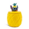 Silver Buffalo Disney Lilo & Stitch Pineapple 8-Inch Sculpted Ceramic Snack Jar - 2 of 4